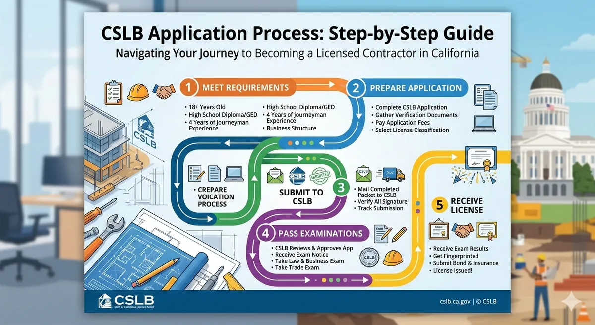 CSLB Application Process: Step-by-Step Guide