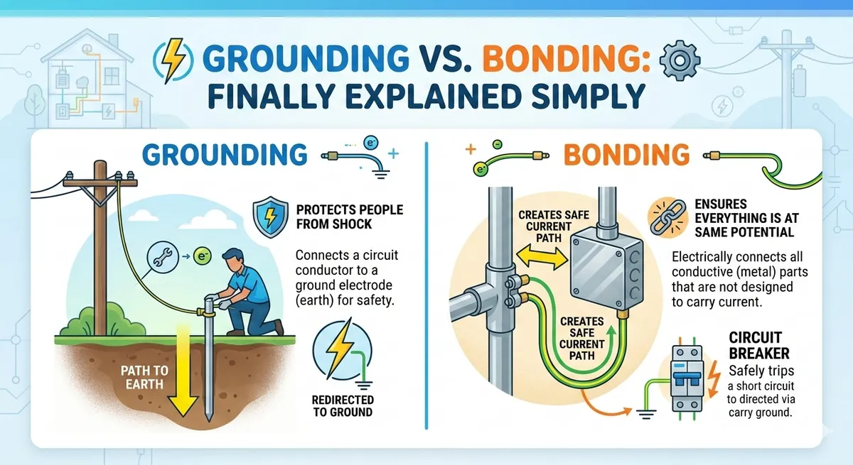 Grounding vs. Bonding: Finally Explained Simply